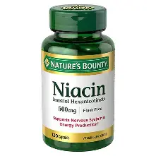 NIACIN 500MG 120 CAPSULAS