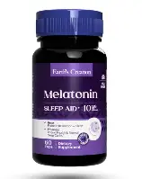 EARTHS CREATION MELATONIN 10MG 60 CÁPSULAS