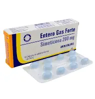 ENTERO GAS FORTE 200MG 10 CAPSULAS