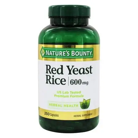RED YEAST RICE 600MG 250 CAPSULAS